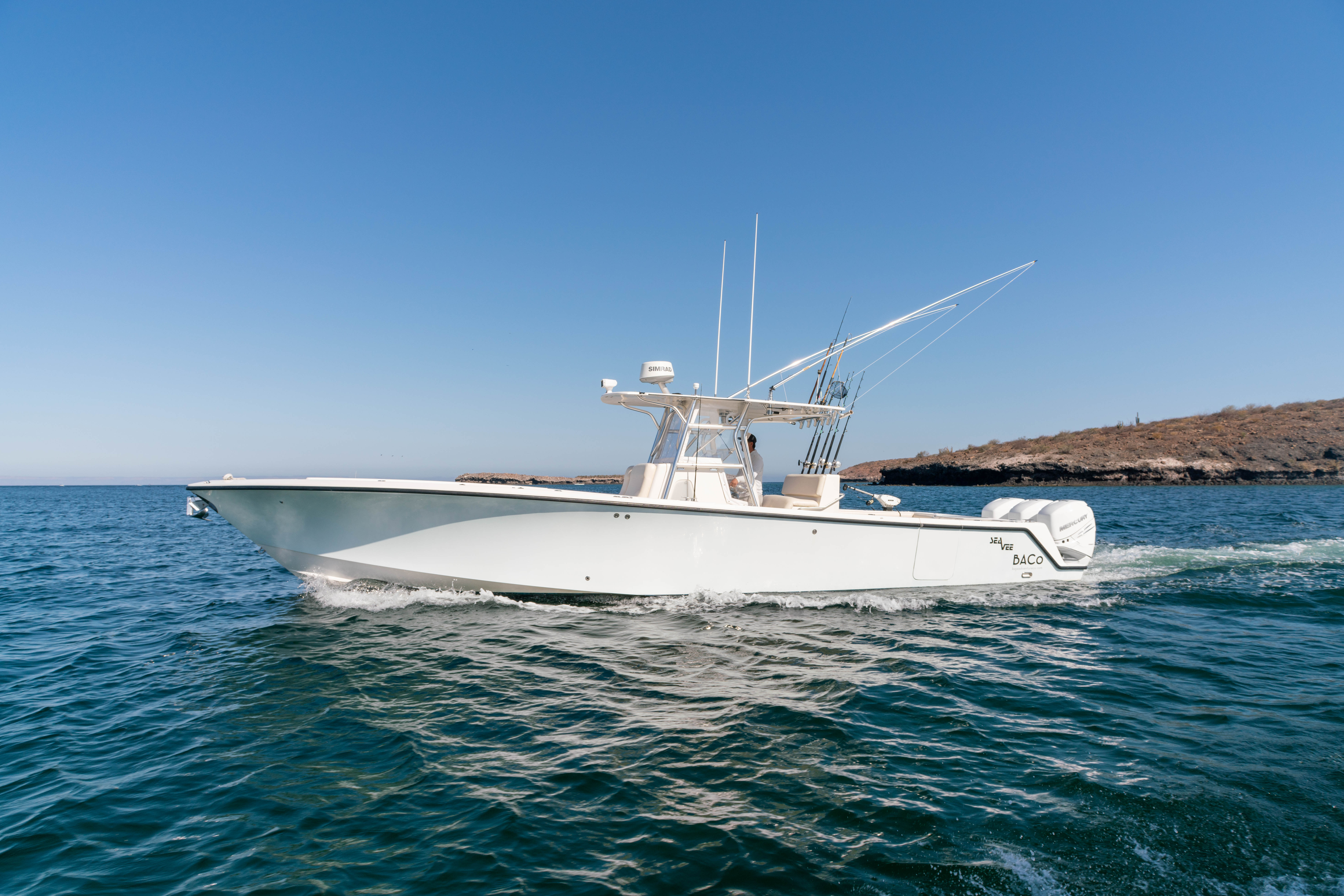 Lancha privada en La Paz – Sea Vee 39’